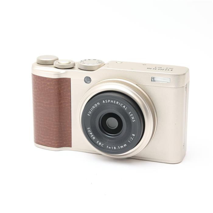 【中古】 《美品》 FUJIFILM XF10 シャンパンゴールド 【液晶メディアロック部品交換/各部点検済】 [ ..