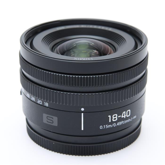 【中古】 《美品》 Panasonic LUMIX S 18-40mm F4.5-6.3 S-R1840 ブラック [ Lens | 交換レンズ ]