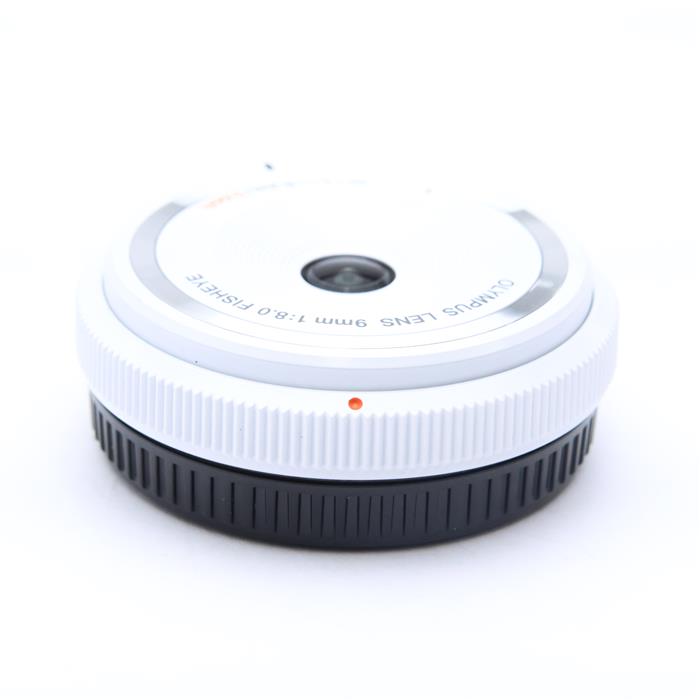 【中古】 《美品》 OLYMPUS フィッシュアイボディキャップレンズ BCL-0980 ホワイト (マイクロフォーサーズ) [ Lens | 交換レンズ ]