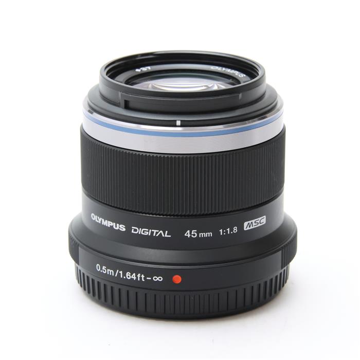 樂天商城 - 【中古品】 《良品》 OLYMPUS M.ZUIKO DIGITAL 45mm F1.8 ブラック 【別売レンズフード付！】 [ Lens | 交換レンズ ]