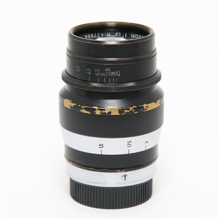 【あす楽】 【中古】 《良品》 Leica ヘクトール L73mm F1.9 フード付 ブラックxシルバー 【レンズ内クリーニング/各部点検済】 [ Lens | 交換レンズ ]