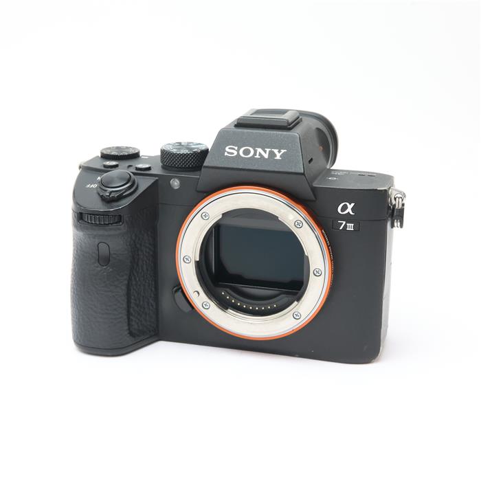 【中古】 《並品》 SONY α7III ボディ ILCE-7M3 【背面外装カバー記録メディアベース前面グリップゴム光学フィルター部品交換/各部点検済】 [ デジタルカメラ ]