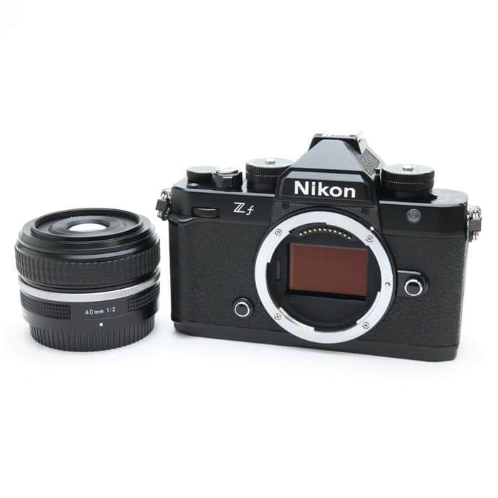 【中古】 《美品》 Nikon Z f Z 40mm F2（Special Edition）レンズキット ブラック 【最新ファームウェ..
