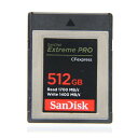 【中古】 《美品》 SanDisk ExtremePRO CFexpress TypeB 512GB SDCFE-512G-JN4IN