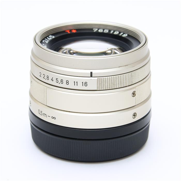 【中古】 《並品》 CONTAX Planar T*45mm F2 (G) [ Lens | 交換レンズ ]