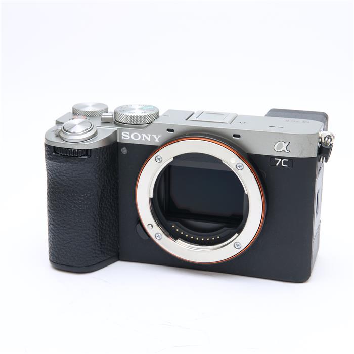 【中古】 《良品》 SONY α7C II ボディ ILCE-7CM2 S シルバー 【カードスロットモルトファインダーカバー部品交換/各部点検済】 [ デジタルカメラ ]