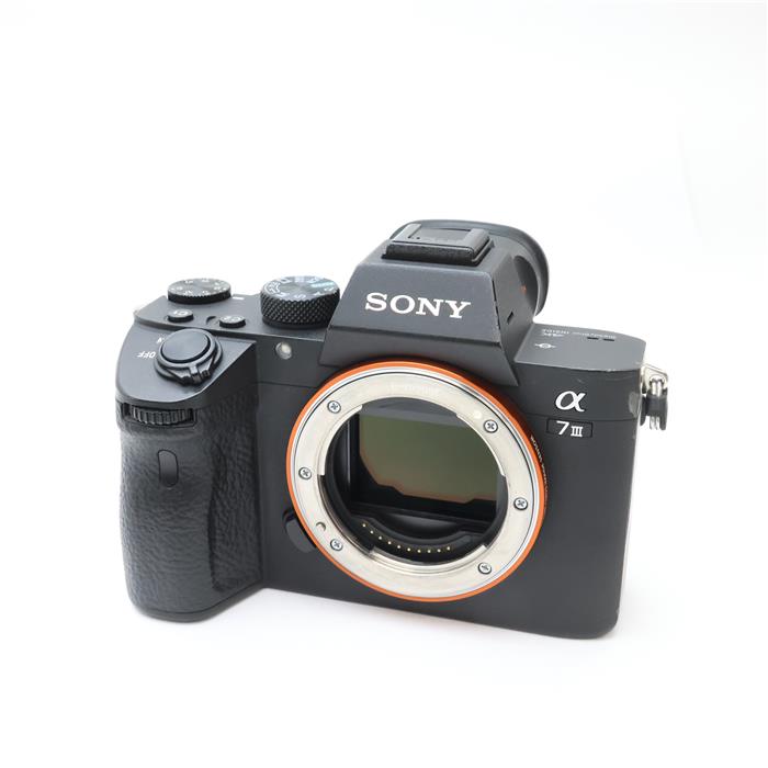 【中古】 《並品》 SONY α7III ボディ ILCE-7M3 【前面グリップゴムホットシュー背面外装カバーコント..