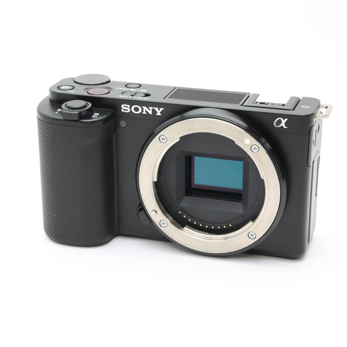 【中古】 《美品》 SONY VLOGCAM ZV-E10 ボディ ZV-E10 B ブラック【別売チャージャー（BC-TRW）別売予備バッテリー付！】 [ デジタルカメラ ]