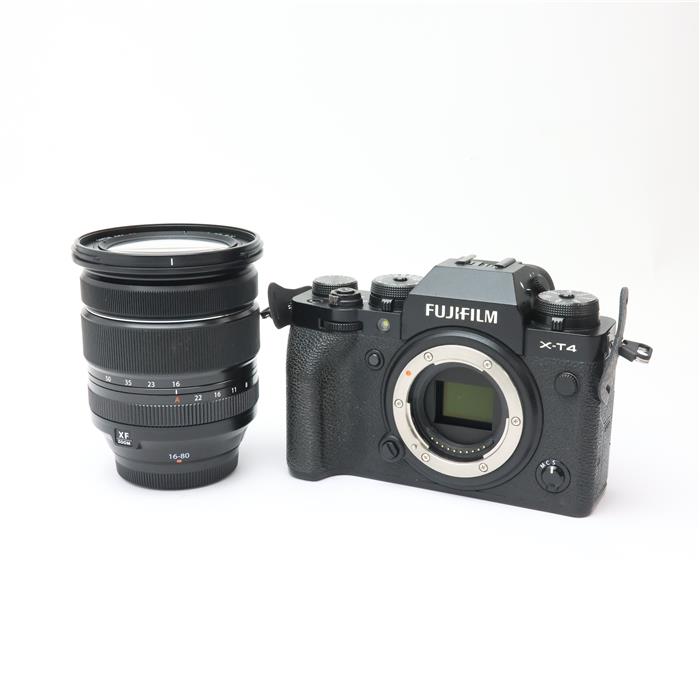 【中古】 《並品》 FUJIFILM X-T4 XF16-80mmレンズキット ブラック [ デジタルカメラ ]