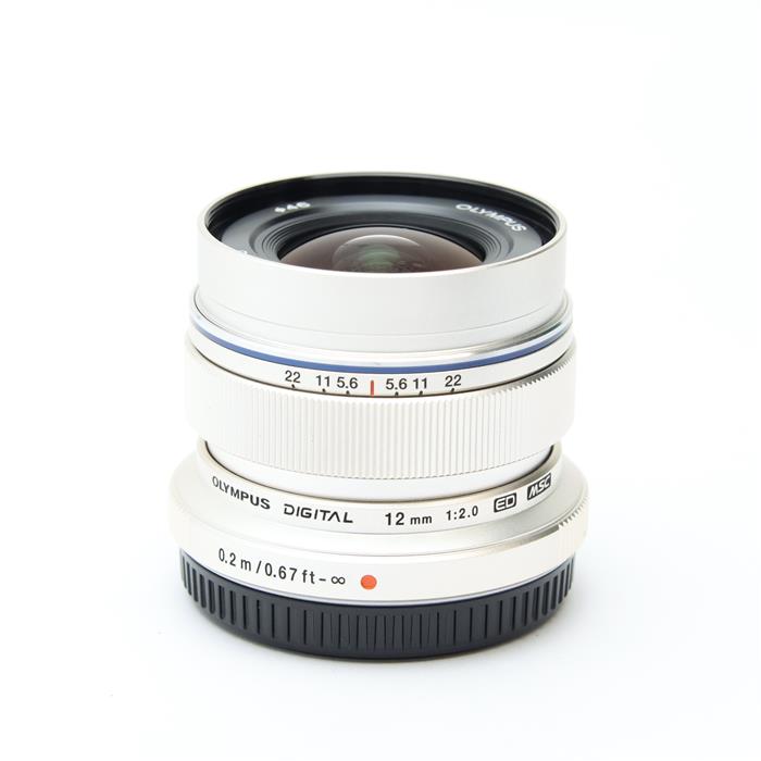 【中古】 《美品》 OLYMPUS M.ZUIKO DIGITAL ED 12mm F2.0 シルバー (マイクロフォーサーズ) [ Lens | 交換レンズ ]