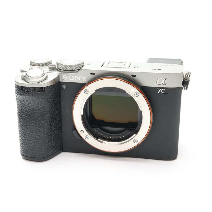 【中古】 《良品》 SONY α7C II ボディ ILCE-7CM2 S シルバー 【ホットシューバネ部品交換/各部点検済】 [ デジタルカメラ ]