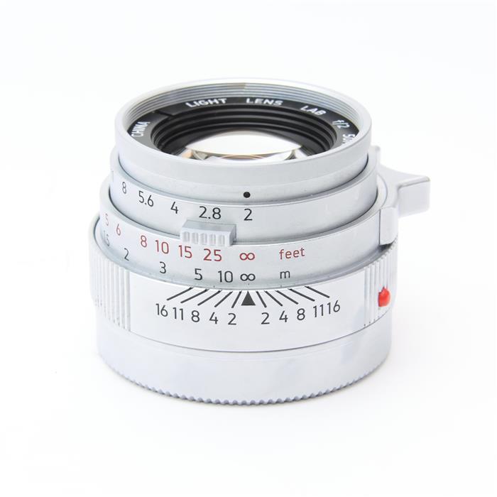 【中古】 《美品》 Light lens lab M 50mm F2 周エルカン（ライカM用） シルバー [ Lens | 交換レンズ ]