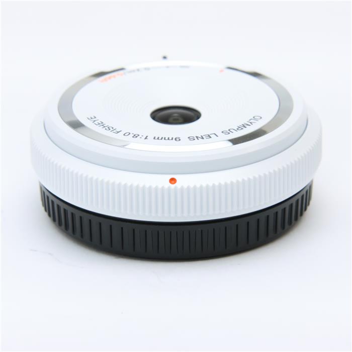 【中古】 《美品》 OLYMPUS フィッシュアイボディキャップレンズ BCL-0980 ホワイト (マイクロフォーサーズ) [ Lens | 交換レンズ ]