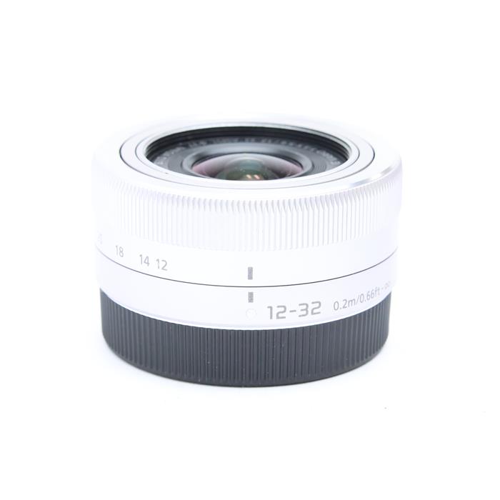 【中古】 《美品》 Panasonic G VARIO12-32mm F3.5-5.6 ASPH. MEGA O.I.S. シルバー (マイクロフォーサーズ) [ Lens | 交換レンズ ]