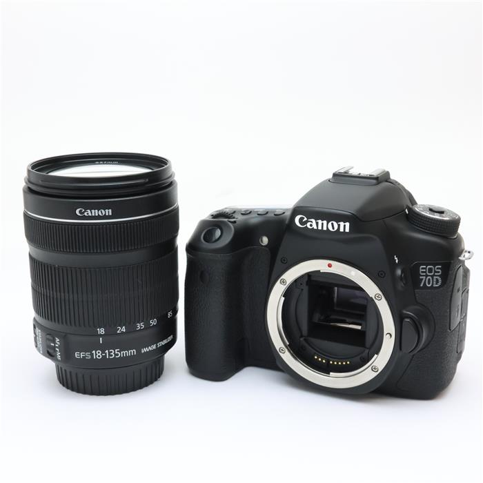 【中古】 《並品》 Canon EOS 70D EF-S18-135 IS STM レンズキット 【別売レンズフード付！】 [ デジタルカメラ ]