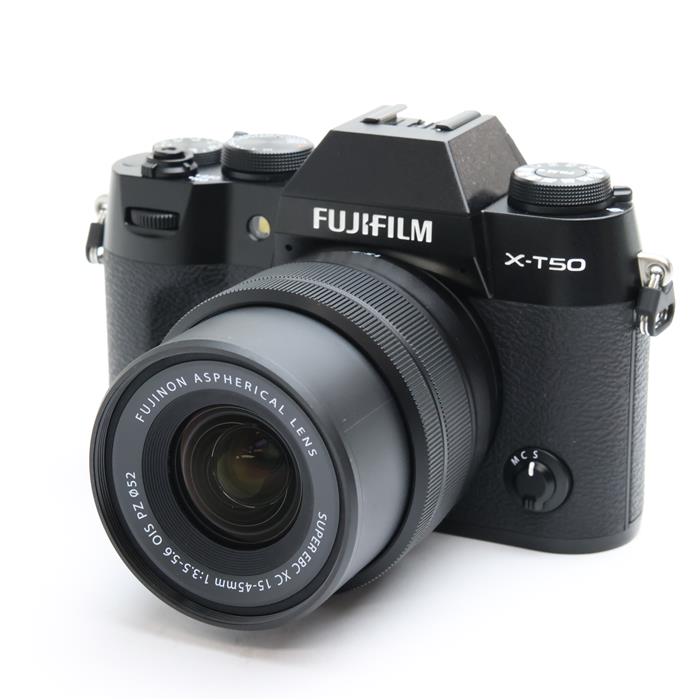 ����š� �����ʡ� FUJIFILM X-T50 XC15-45mm��󥺥��å� �֥�å� [ �ǥ����륫��� ]