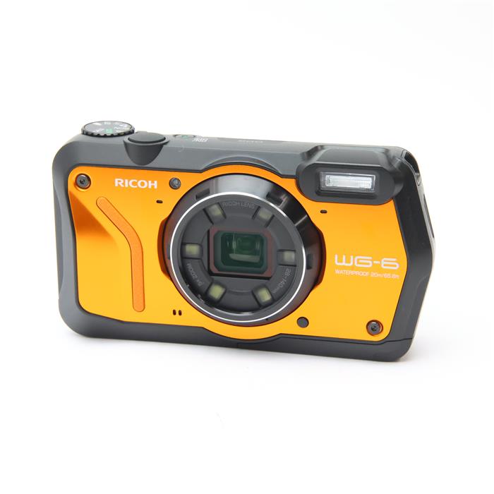 【中古】 《美品》 RICOH WG-6 オレンジ [ デジタルカメラ ]