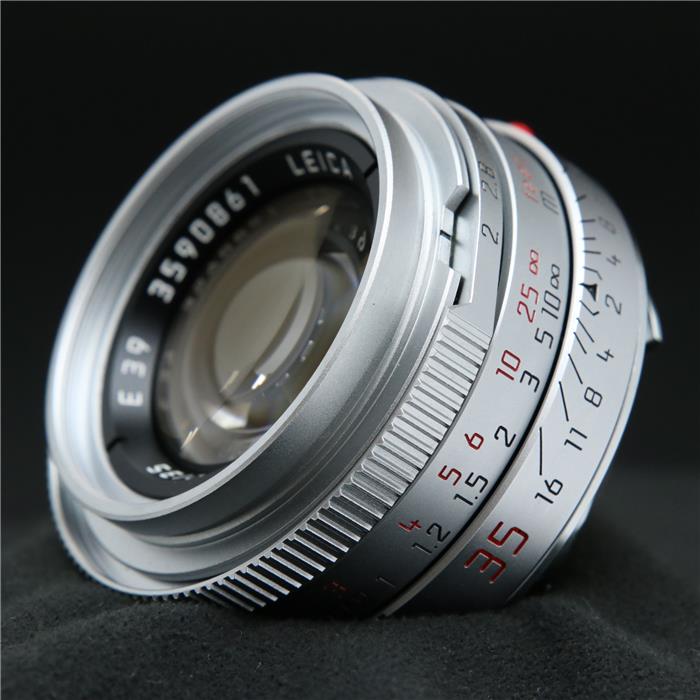 【中古】 《美品》 Leica ズミクロン M35mm F2 7枚玉 シルバー 【人気の7枚玉のシルバーモデルが入荷！】【レンズ内クリーニング/各部点検済】 [ Lens | 交換レンズ ]