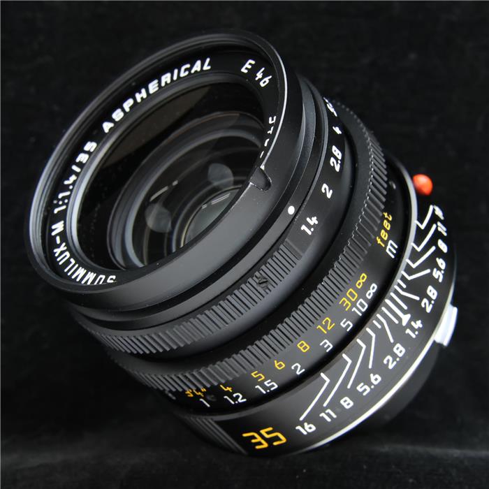【中古】 《良品》 Leica ズミルックス M35mm F1.4 ASPHERICAL (非球面2枚) *Aspherical表記【職人による手磨きの非球面レンズを贅沢に2枚採用した、希少なレンズが入荷しました！】 [ Lens | 交換レンズ ]
