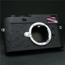 【中古】 《新同品》 Leica M11-P アラカルト カスタムレザーサービス(No2オーストリッチ風 ブラック) ブラックペイント 【点検証明書付きライカカ...