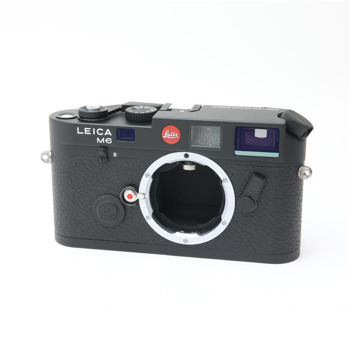 【中古】 《美品》 Leica M6 10557 ブラック 【点検証明書付きライカカメラジャパンにて巻上巻戻し距離計調整/ファインダー内清掃/各部点検済】
