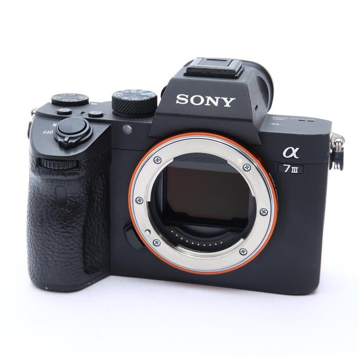 【中古】 《並品》 SONY α7III ボディ ILCE-7M3 【底部プラ製脚コントロールホイールカードスロット部モルトファインダー内構成部品交換/各部点検済】 [ デジタルカメラ ]