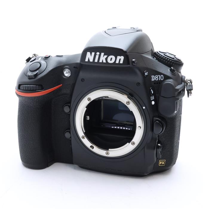 【中古】 《並品》 Nikon D810 ボディ 【グリップ部組メニューボタン再生ボタン底カバーゴム側面ゴム部品交換/各部点検済】 [ デジタルカメラ ]