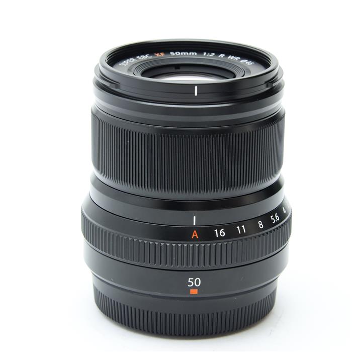 【中古】 《美品》 FUJIFILM フジノン XF50mm F2 R WR ブラック [ Lens | 交換レンズ ]