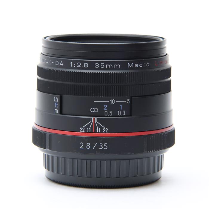 【中古】 《並品》 PENTAX HD DA35mm F2.8 Macro Limited ブラック 【フォーカスギア部品交換/各部点検済】 [ Lens | 交換レンズ ]