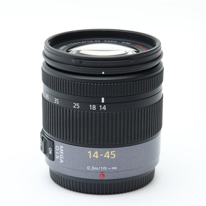 【中古】 《美品》 Panasonic G 14-45mm F3.5-5.6 ASPH. MEGA O.I.S. H-FS014045 (マイクロフォーサーズ) [ Lens | 交換レンズ ]
