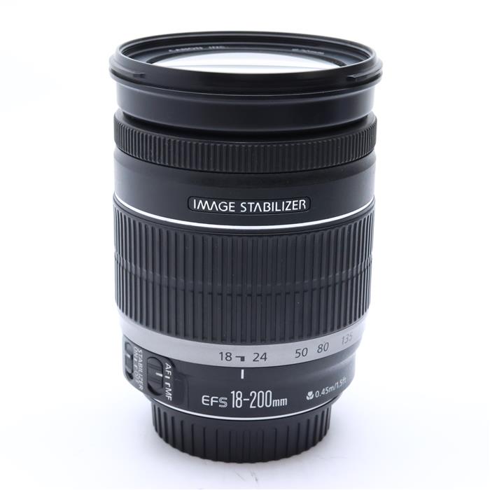 【中古】 《難有品》 Canon EF-S18-200mm F3.5-5.6 IS 【別売レンズフード付！】 [ Lens | 交換レンズ ]