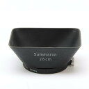 【中古】 《良品》 Leica レンズフード SOOBK 赤ズマロン 28mm F5.6用