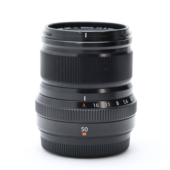 【中古】 《並品》 FUJIFILM フジノン XF50mm F2 R WR ブラック [ Lens | 交換レンズ ]