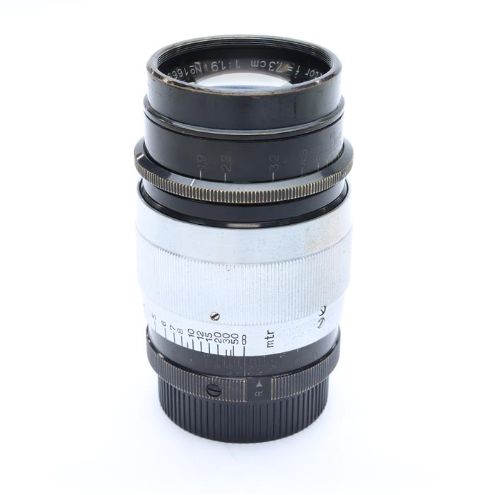 【中古】 《並品》 Leica ヘクトール L73mm F1.9 フード付 シルバーxブラック 【レンズ内クリーニング/絞り羽根清掃/絞りリングピントリング作動調整/各部点検済】 [ Lens | 交換レンズ ]