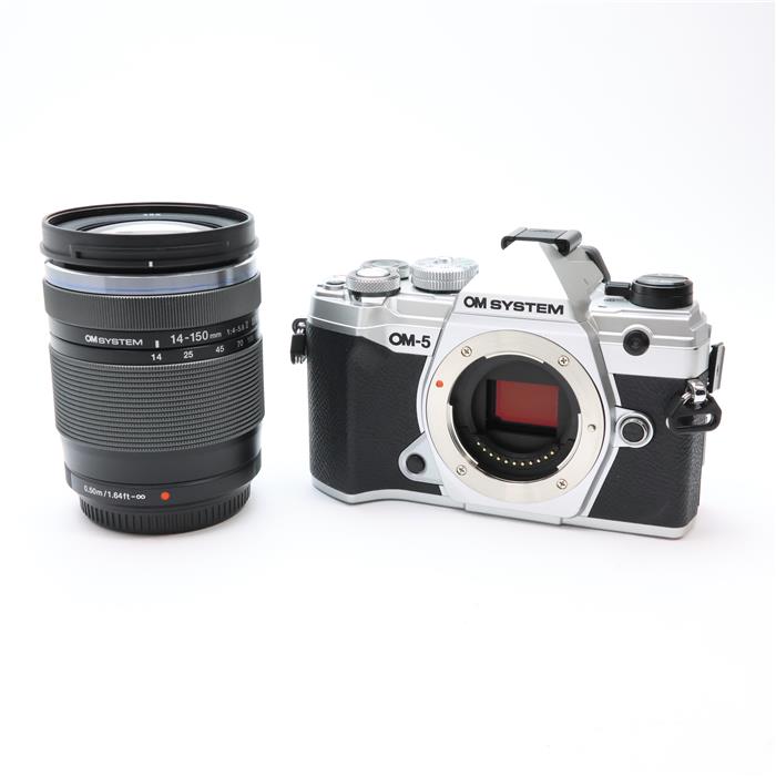 【中古】 《良品》 OM SYSTEM OM-5 14-150mm II レンズキット シルバー [ デジタルカメラ ]