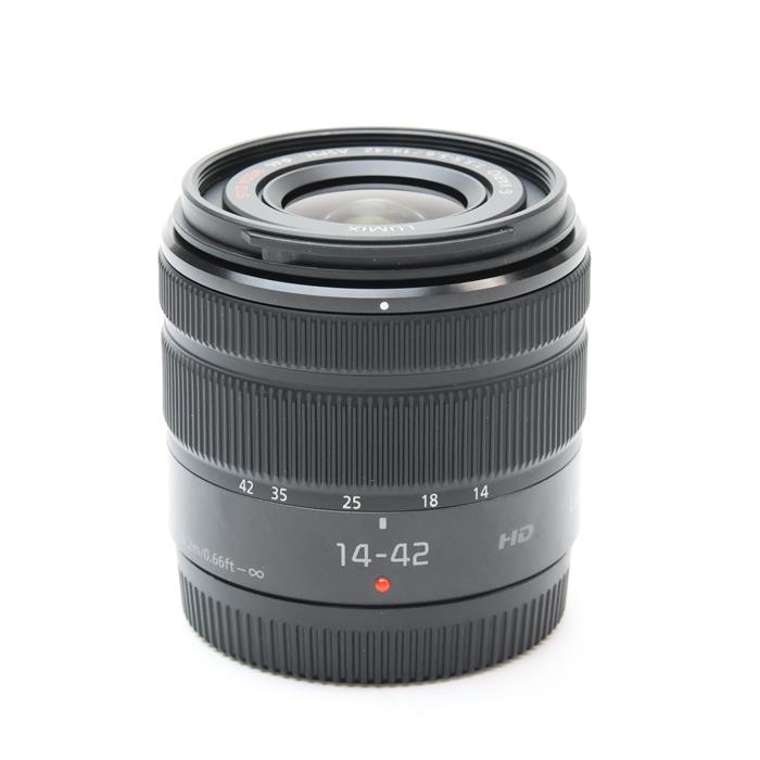 【中古】 《良品》 Panasonic G 14-42mm F3.5-5.6II ASPH. MEGA O.I.S. ブラック (マイクロフォーサーズ) [ Lens | 交換レンズ ]