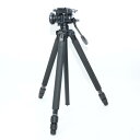 【中古】 《美品》 Velbon 中型カーボン3段三脚 BIRDERS PRO 638