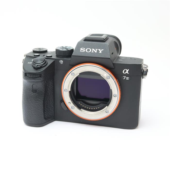 【中古】 《並品》 SONY α7III ボディ ILCE-7M3 【底アシ前面グリップゴムコントロールホイールスイッチ部品交換/各部点検済】 [ デジタルカメラ ]