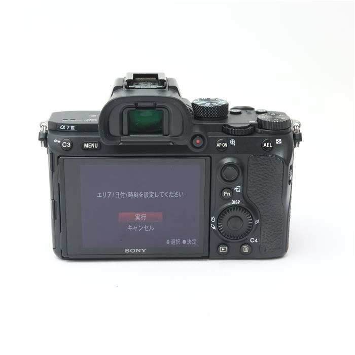 【中古】 《並品》 SONY α7III ボディ ILCE-7M3 【底アシ前面グリップゴムコントロールホイールスイッチ部品交換/各部点検済】 [ デジタルカメラ ] 3