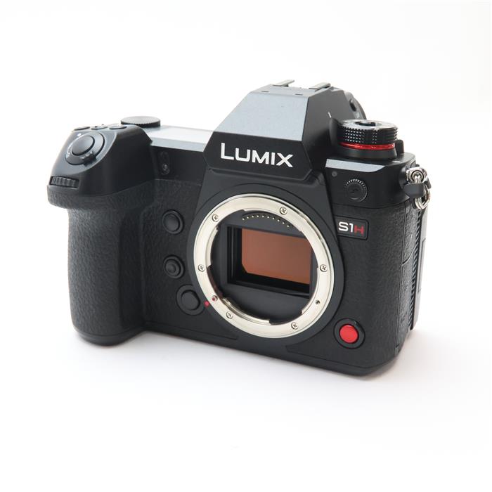 【中古】 《良品》 Panasonic LUMIX DC-S1H ボディ ブラック 【トップカバー部組グリップ部組部品交換/各部点検済】 [ デジタルカメラ ]