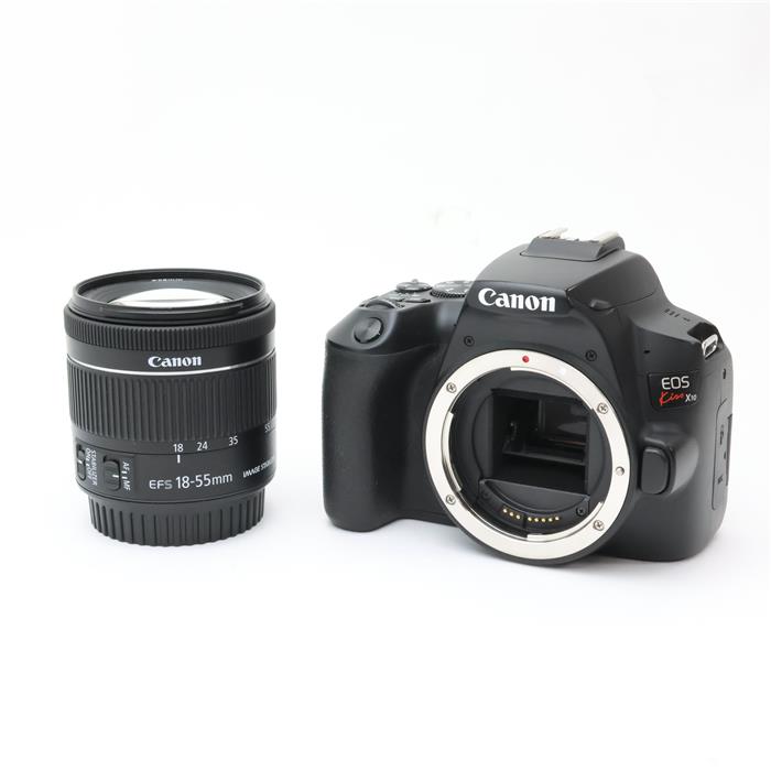 【中古】 《良品》 Canon EOS Kiss X10 EF-S18-55 IS STM レンズキット ブラック [ デジタルカメラ ]