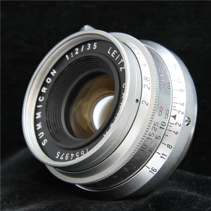 【中古】 《並品》 Leica ズミクロン L35mm F2 8枚玉 カナダ（オリジナルLマウント） 【カナダライツ製の希少な銘玉が入荷しました！】【オーバーホール済】 Lens 交換レンズ