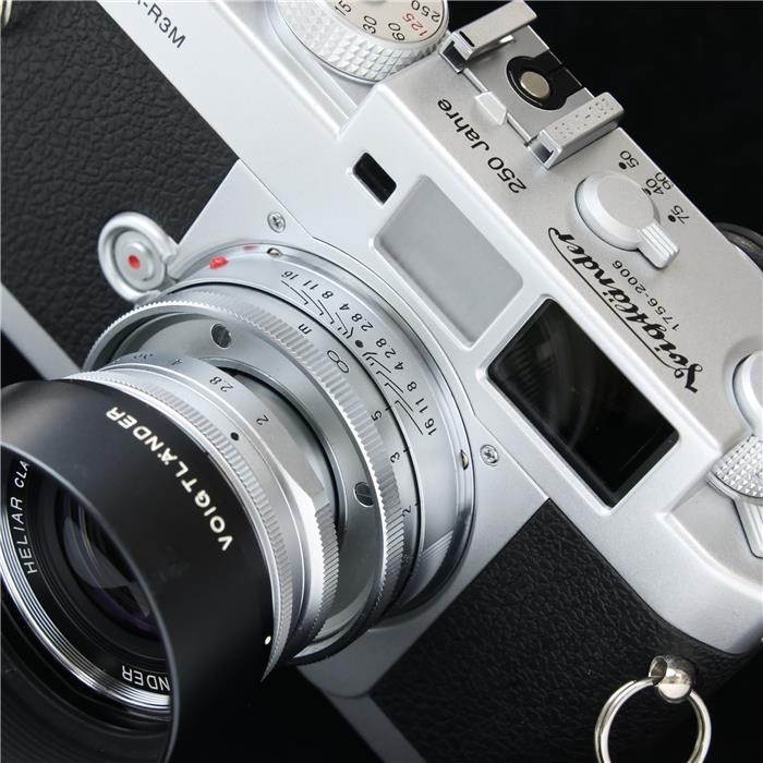 【中古】 《美品》 Voigtlander BESSA R3M 250th/HELIAR classic 50mmF2.0セット シルバー【希少なフォクトレンダー創立250周年記念限定モデルが入荷しました！】【ファインダー内清掃/距離計調整/各部点検済】
