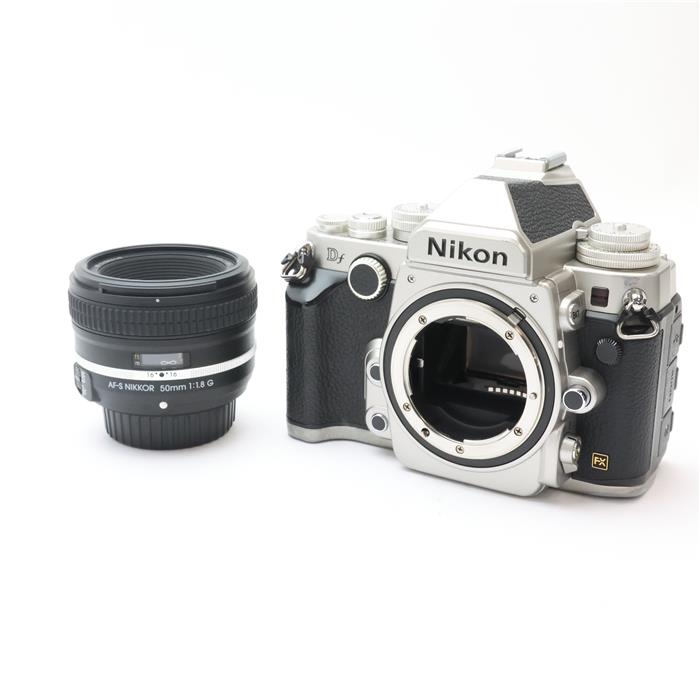 【中古】 《並品》 Nikon Df 50mm F1.8G Special Editionキット シルバー 【接眼レンズ外観ラバー部組交換/各部点検済】 [ デジタルカメラ ]のサムネイル
