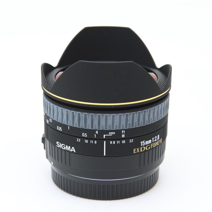 【中古】 《並品》 SIGMA 15mm F2.8EX DG DIAGONAL FISHEYE (キヤノンEF用) [ Lens | 交換レンズ ]