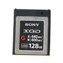 【中古】 《難有品》 SONY Gシリーズ XQDカード 128GB QD-G128E