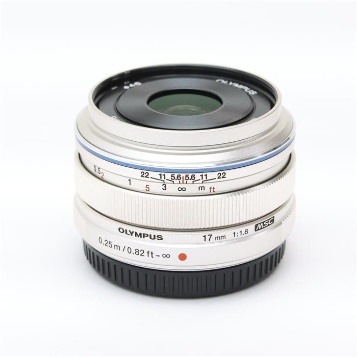 未使用品 オリンパス OLYMPUS 単焦点レンズ 17mm F1.8 シルバー