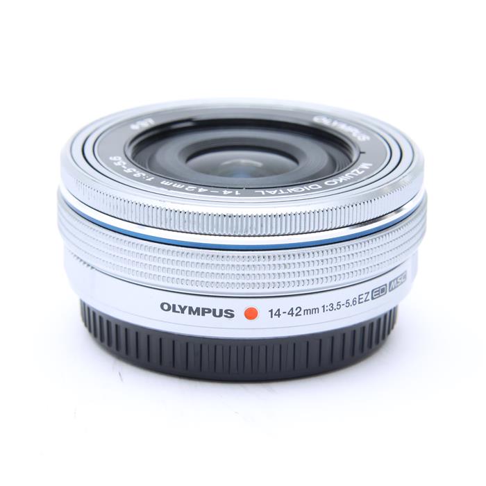 【中古】 《並品》 OLYMPUS M.ZUIKO DIGITAL ED 14-42mm F3.5-5.6 EZ シルバー (マイクロフォーサーズ) [ Lens | 交換レンズ ]