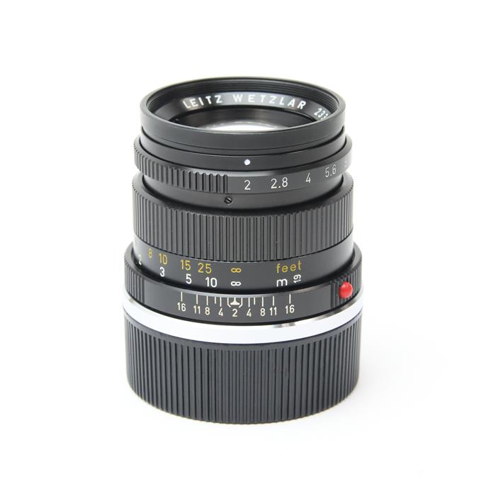 【中古】 《並品》 Leica ズミクロン M50mm F2 2nd ブラック 【レンズ内クリーニング/ピントリング作動..
