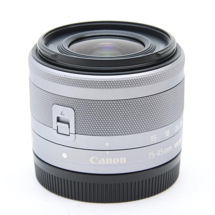【中古】 《良品》 Canon EF-M15-45mm F3.5-6.3 IS STM シルバー [ Lens | 交換レンズ ]